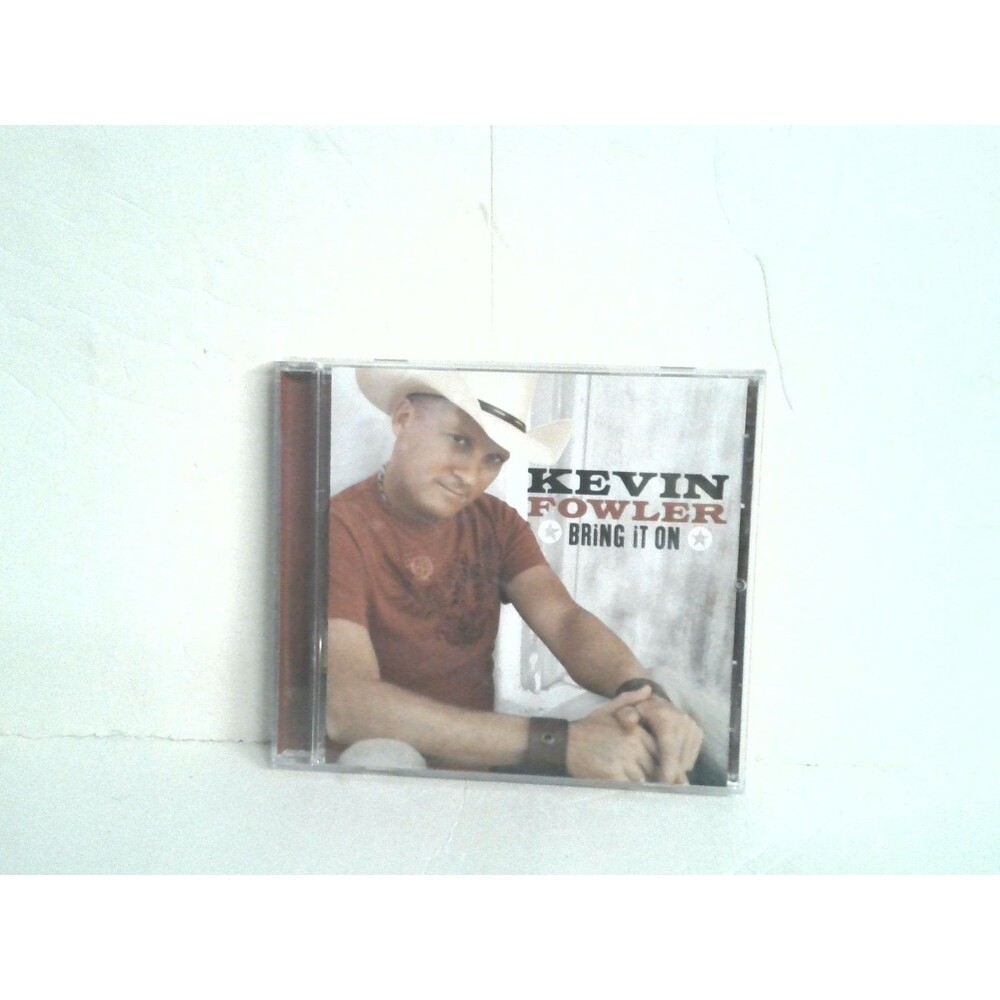 Kevin Fowler – Bring It On CD 2007 George Jones Duet Texas Country Equity Music